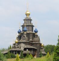 Die russich-orthodoxe Kirche im Gifhorner Mhlenmuseum